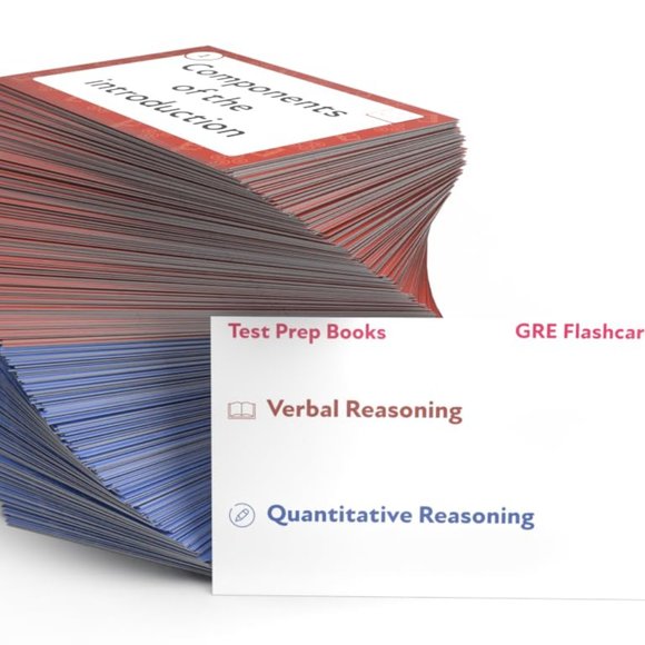 GRE Study Flash Cards - Practice Questions - Answer Explanations Test Prep Books - Picture 8 of 8